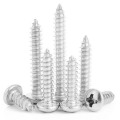 304 316 hex head stainless steel roofing tapping screw